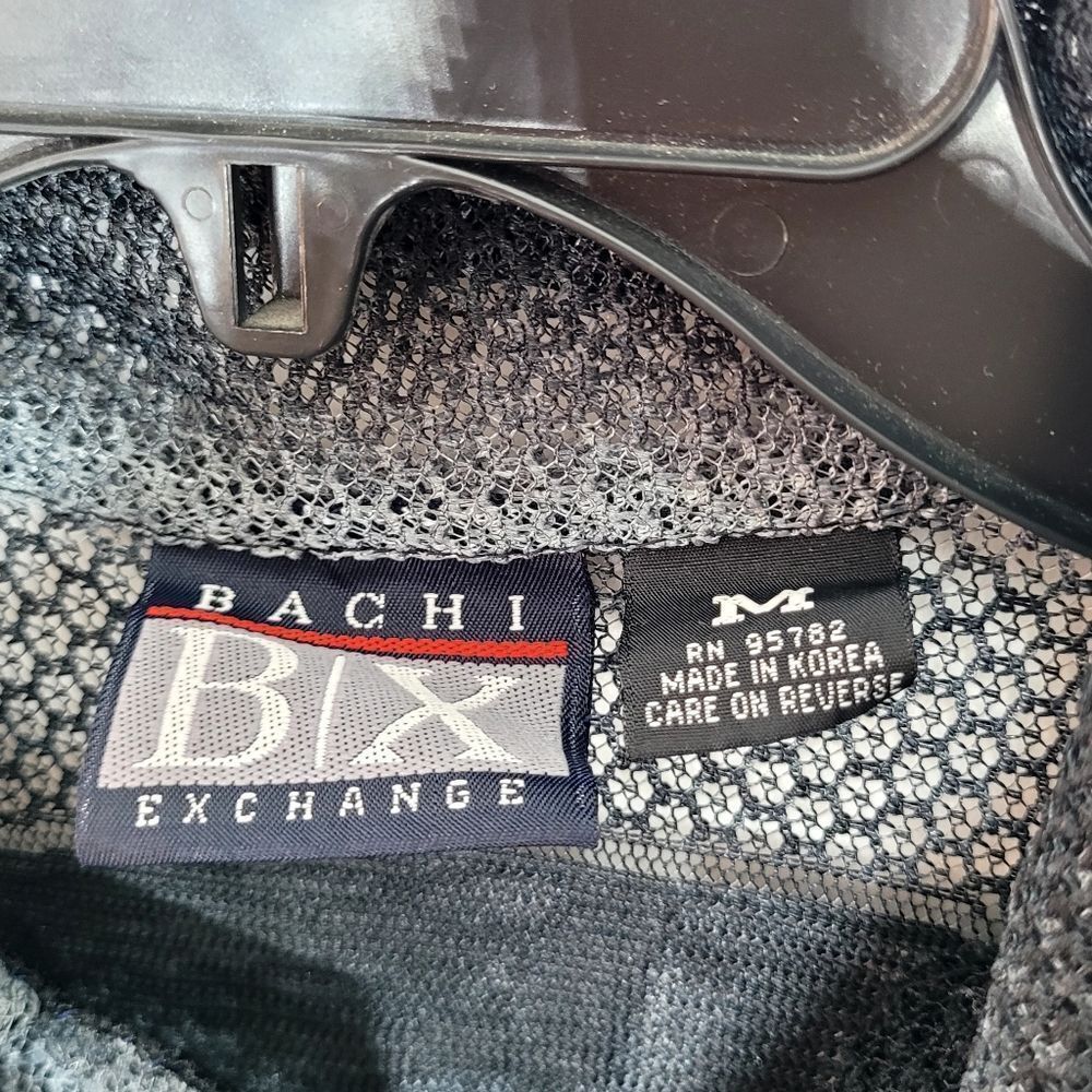 Vintage Bachi Exchange Button Down Mesh Shirt Siz… - image 7